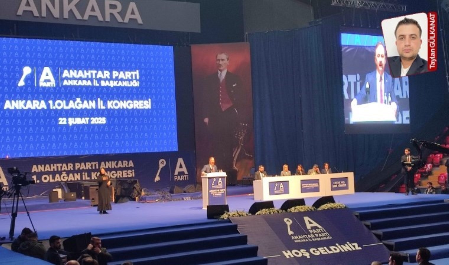 Anahtar Parti Genel Lideri Yavuz Ağıralikli Partisinin Vilayet Kongresinde Konuştu: ‘Utanman Hale Sabir Diyorsunuz’