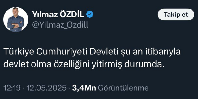 Yılmaz Özdil hakkında soruşturma açıldı sebebi de attığı bu olay tweet - Resim: 0
